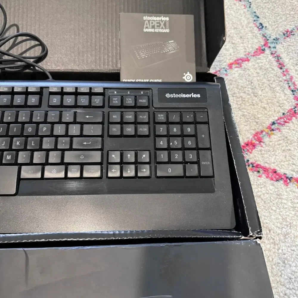 SteelSeries Apex RAW 64121 Wired Keyboard Gaming Keyboard104 Keys - USB - PC/Mac
